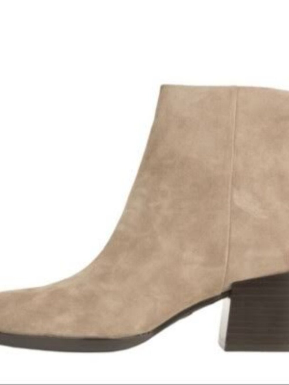 Sam Edelman Joey Ankle Boot, Putty Suede  Women Size 7